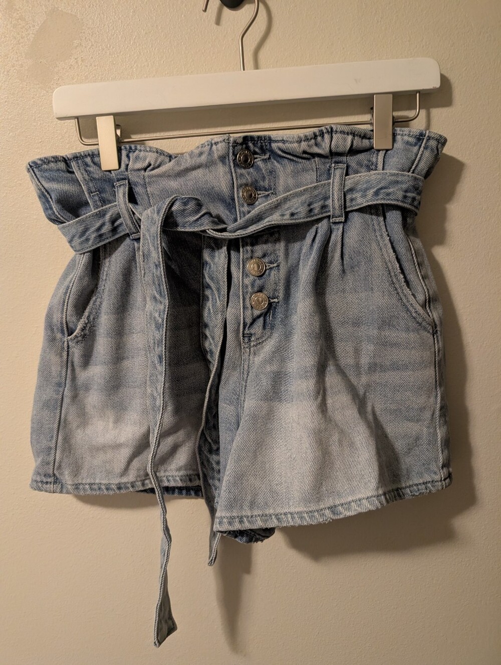 American Eagle Paperbag With Belt Mom Short 6